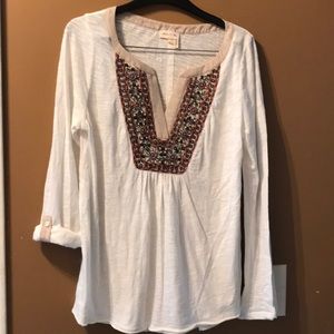 NWOT Anthropologie Meadow Rue Top